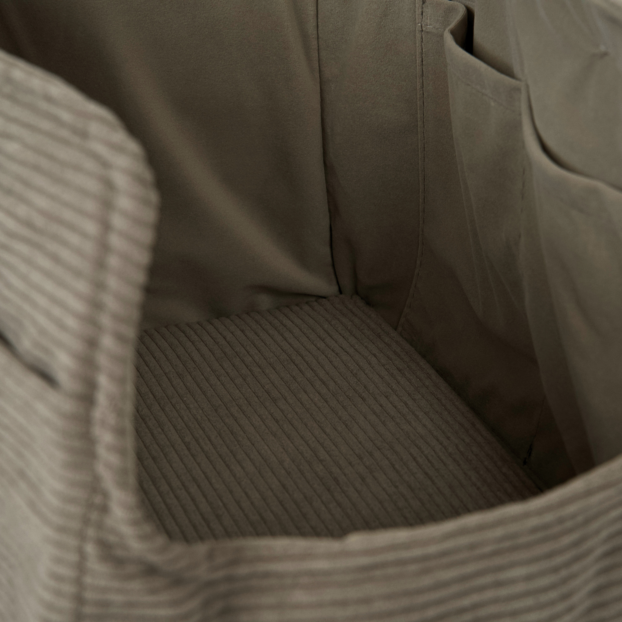 Vilda Carrier Bag | Taupe Corduroy