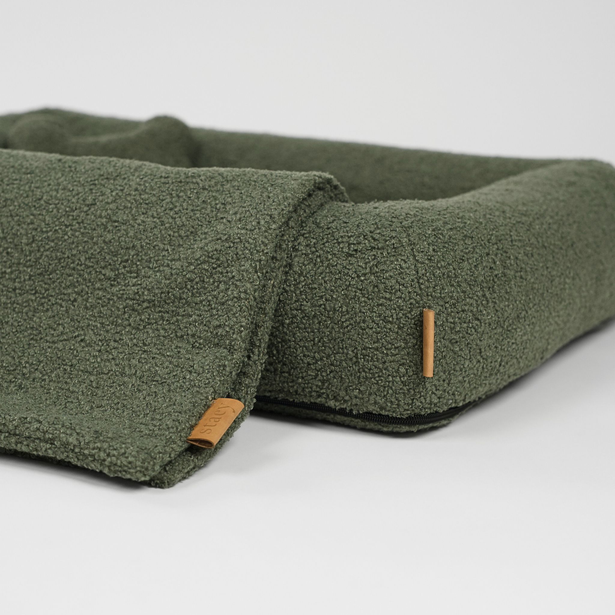 Dog Blanket | Moss Bouclé