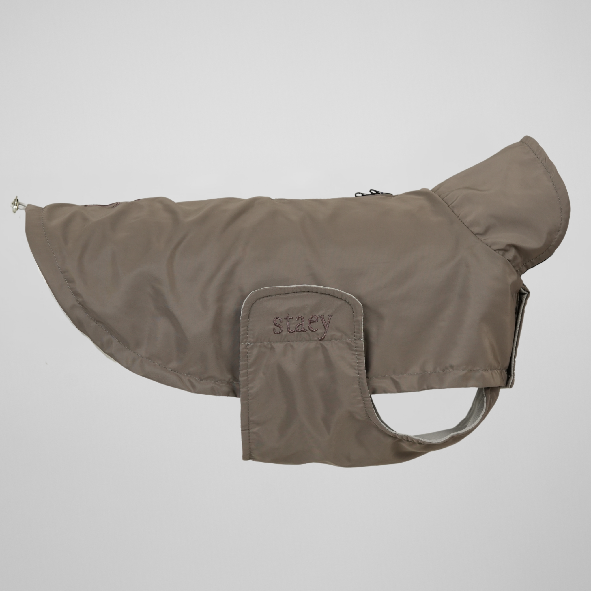 Vega Dog Raincoat | Taupe