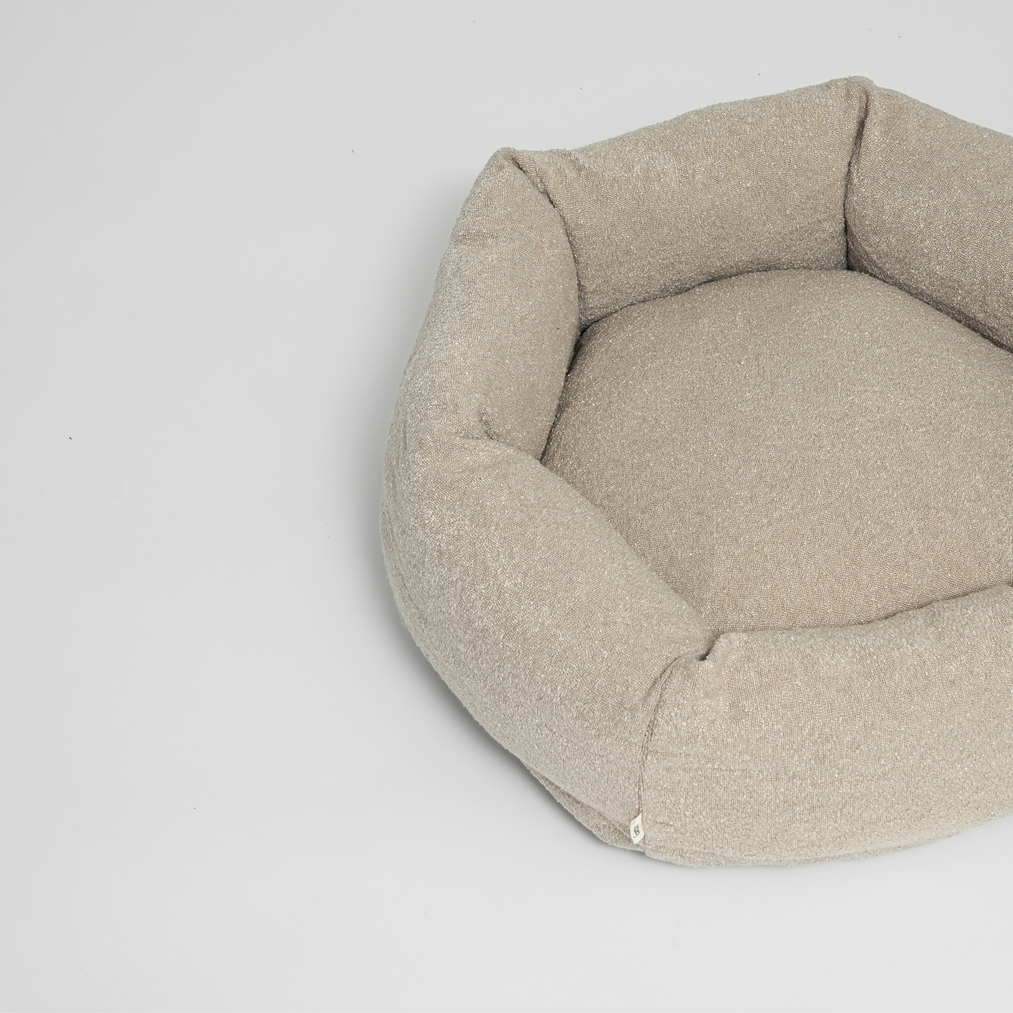 Luna Dog Bed 3.0 | Oat Bouclé