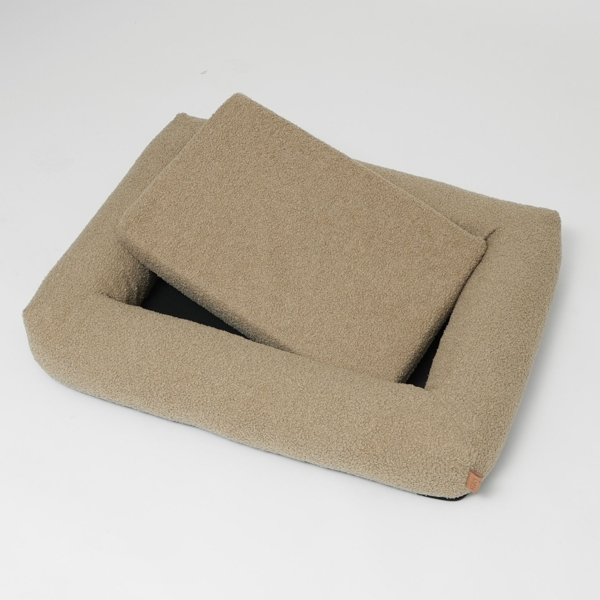 Karla Orthopedic Dog Bed | Oat Bouclé