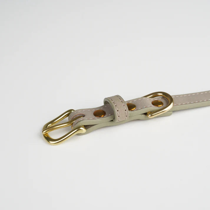 Grace leren hondenhalsband | Nature