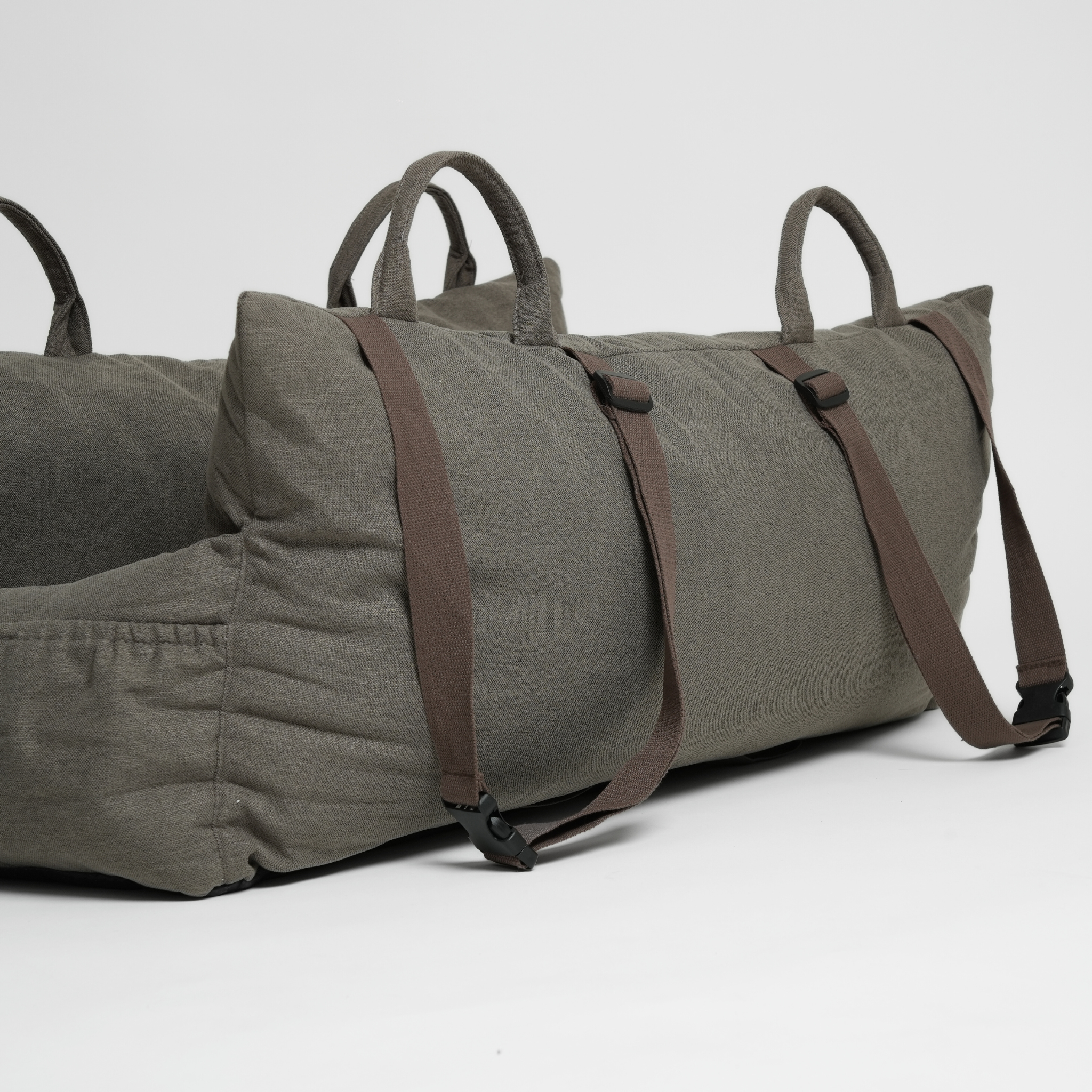 Lara autostoel voor Honden XXL | Taupe