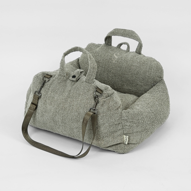 Tova 2-in-1 Autostoel | Oat Bouclé
