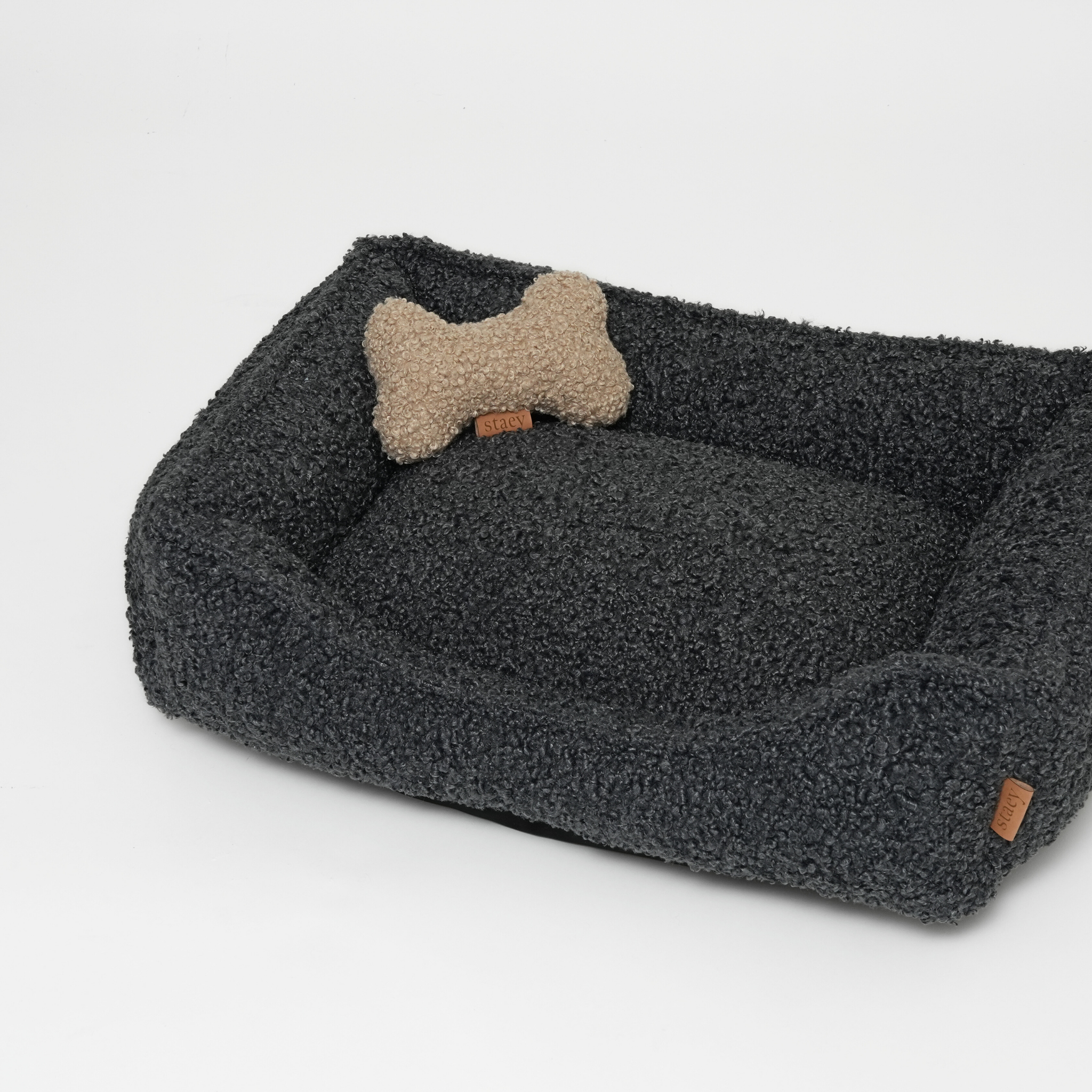 Tora Dog Bed | Storm Curly
