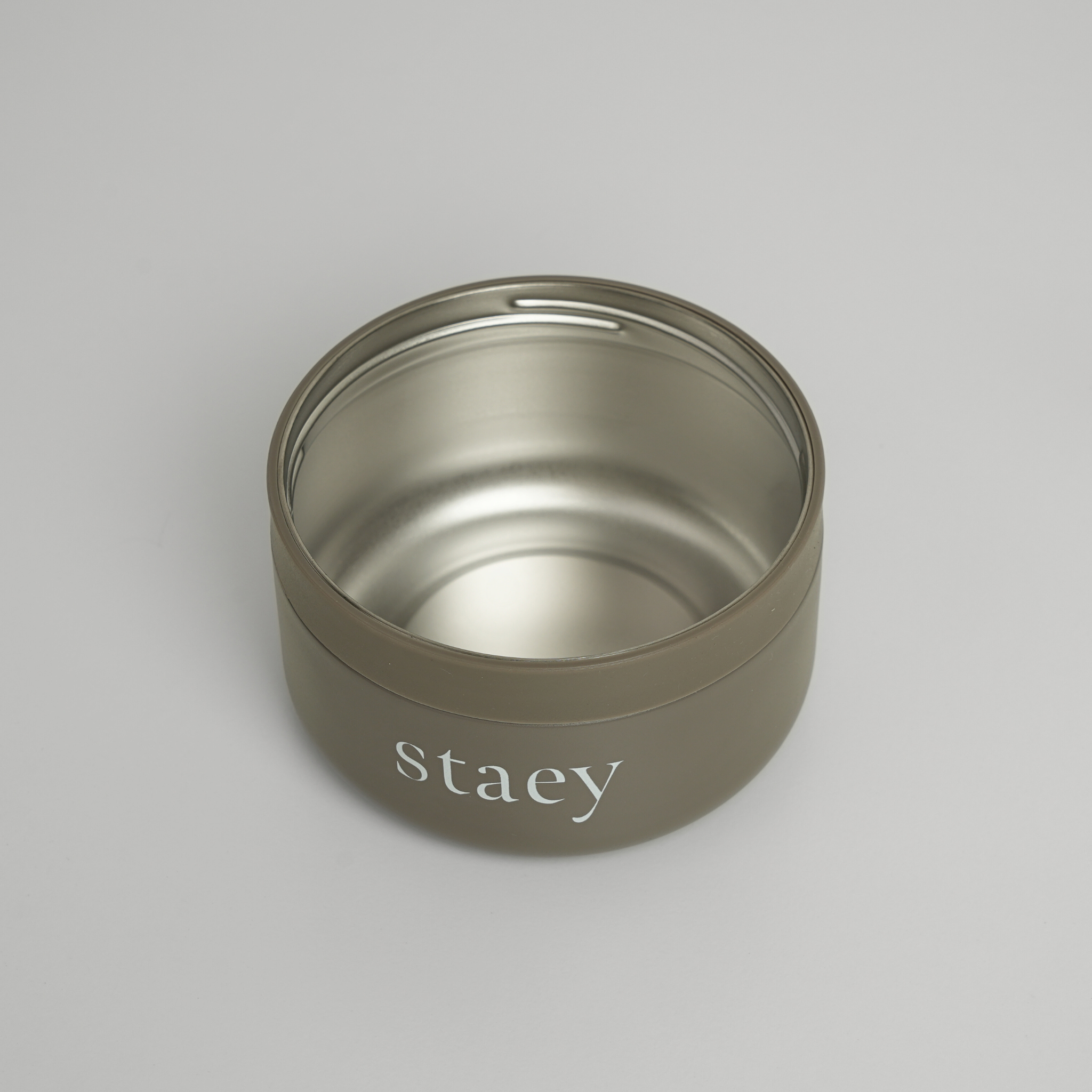 Noona 2-in-1 Drinkfles met Geïntegreerde Drinkbak | Roestvrij staal