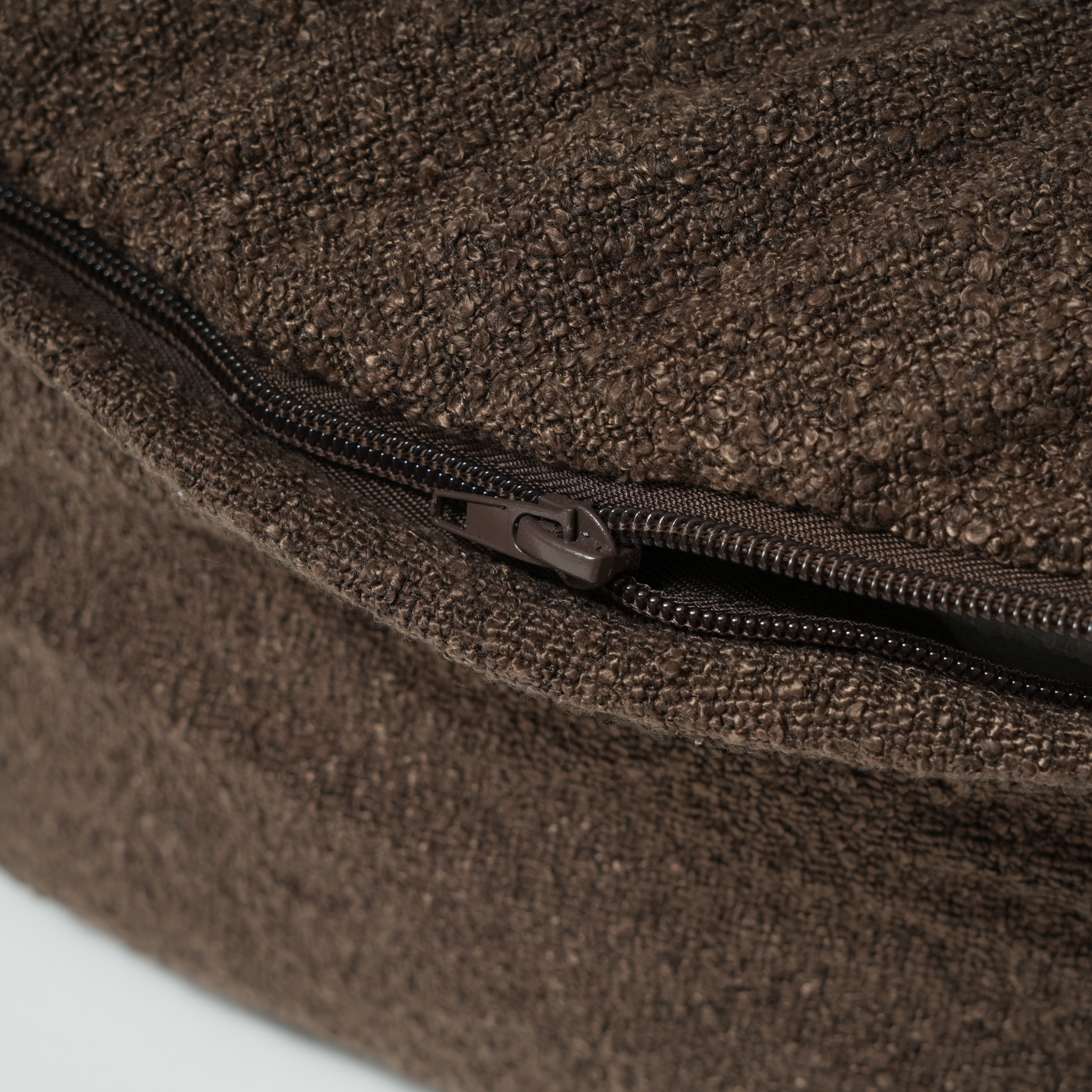 Lana Dog Cushion | Chestnut Bouclé