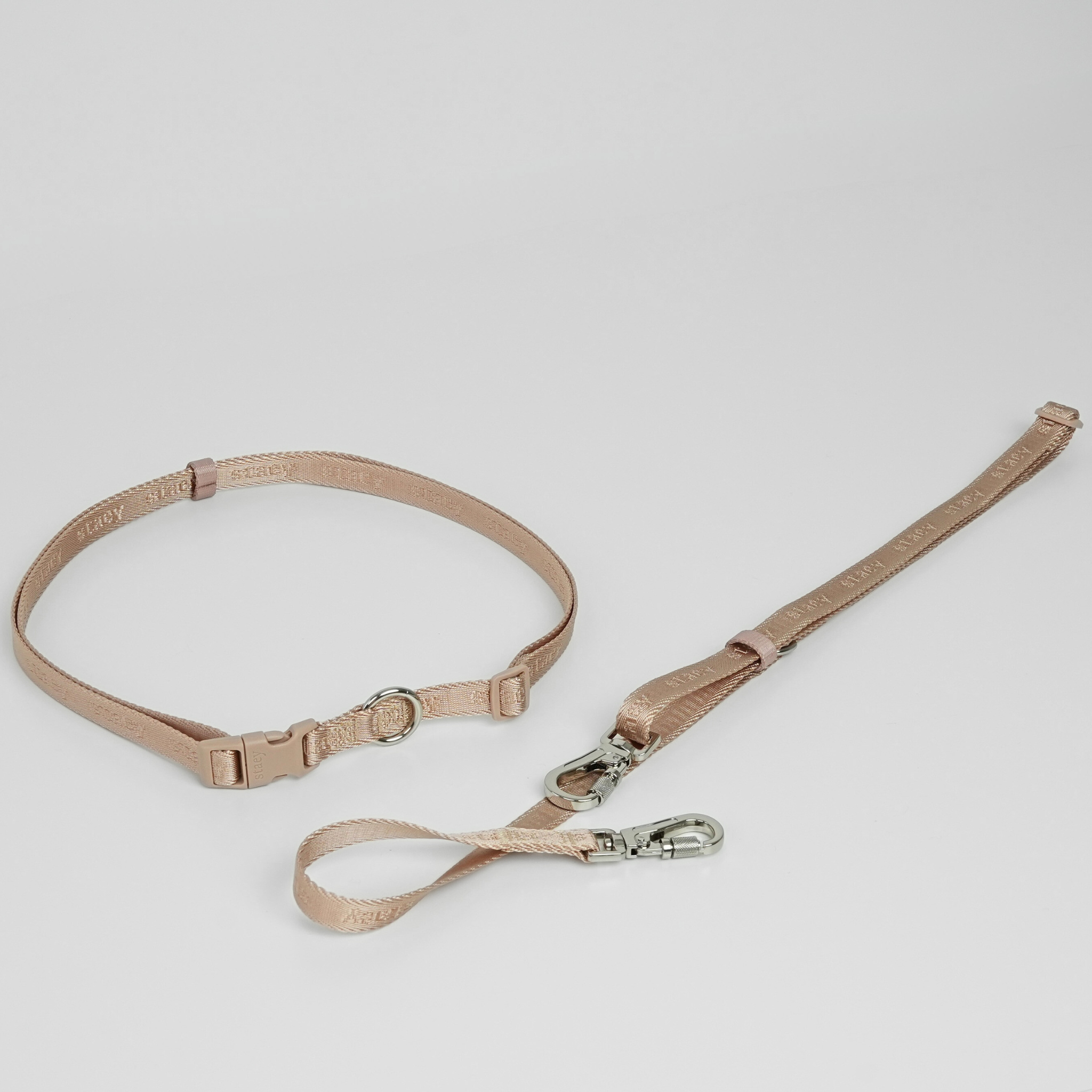 Hands-Free Dog Leash | Light Rose